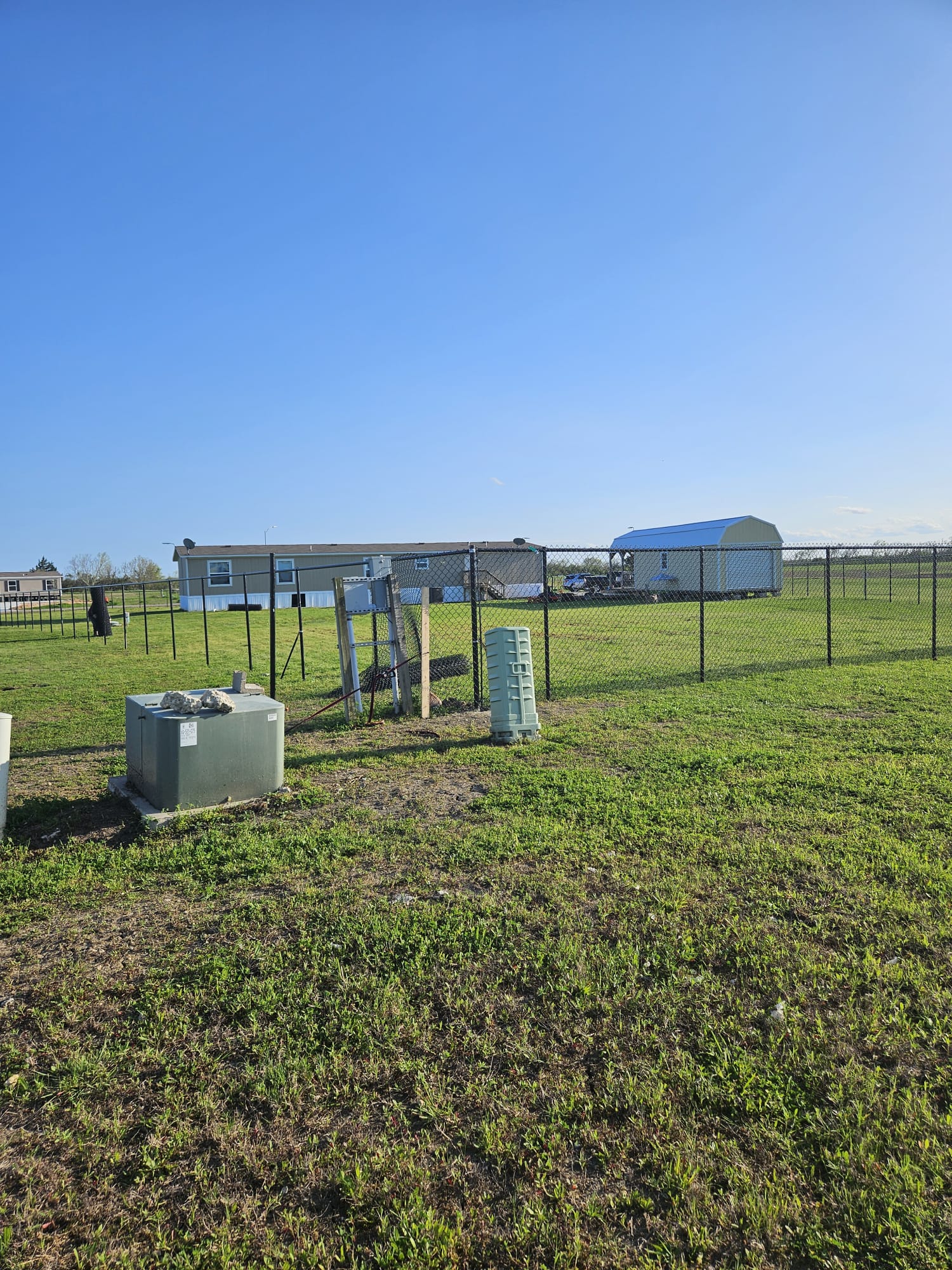 Installing a 77-Foot Pine Fence for a Rosenberg Homeowner - Image 6